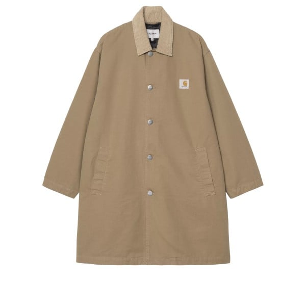 Carhartt WIP Webster Coat (Leather/Leather Rinsed)