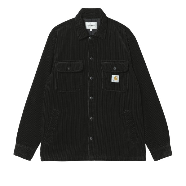 Carhartt WIP Whitsome Corduroy Shirt Jacket (Black)