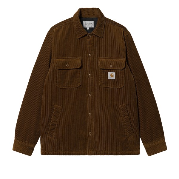 Carhartt WIP Whitsome Corduroy Shirt Jacket (Deep Hamilton Brown)