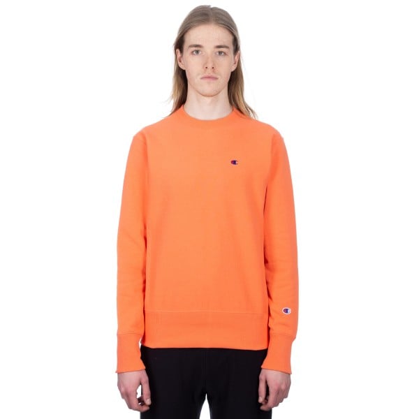 Champion Reverse Weave Crew Neck Sweatshirt (Salmon)