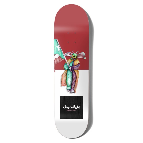 Chocolate Yonnie Cruz Carnivale Skateboard Deck 8.0"