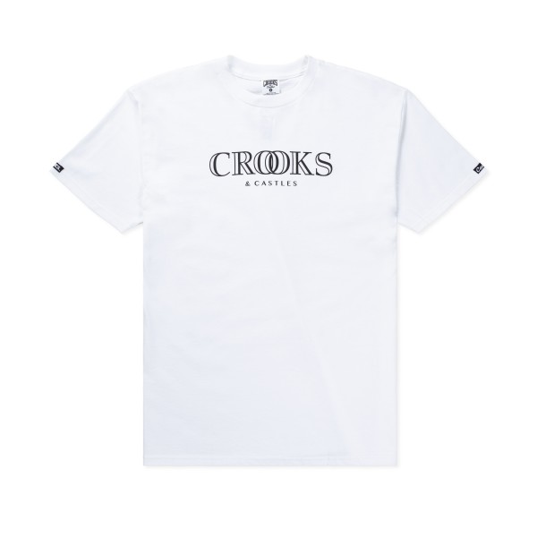 Crooks & Castles Ballin Mane T-Shirt (White)