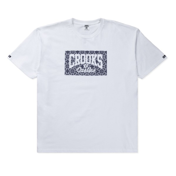 Crooks & Castles Native Manor T-Shirt (White)