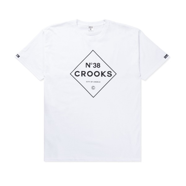 Crooks & Castles NO38 T-Shirt (White)