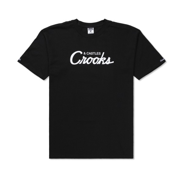 Crooks & Castles Team Crooks T-Shirt (Black)