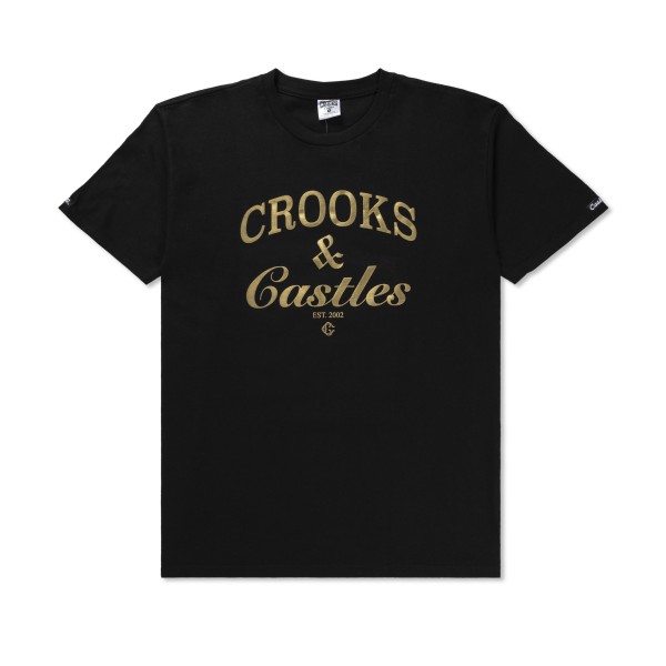 Crooks & Castles Timeless T-Shirt (Black)