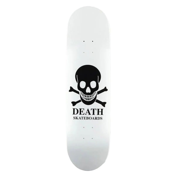 Death OG Skateboard Deck 8.0" (White)