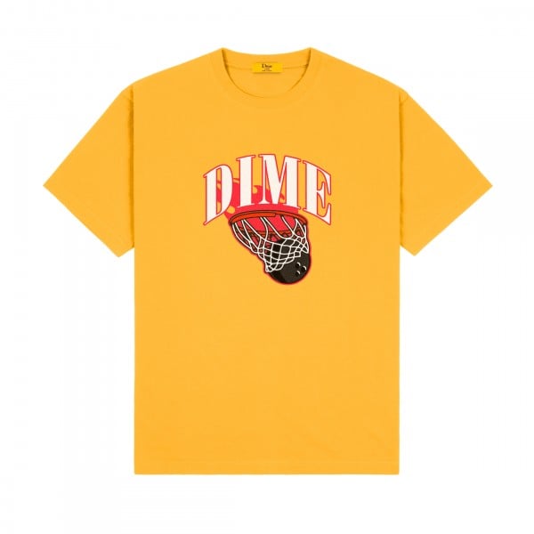 Dime Basketbowl T-Shirt (Dark Yellow)