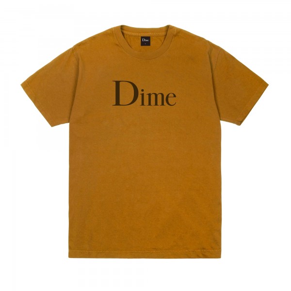 Dime Classic Logo T-Shirt (Coffee/Black)