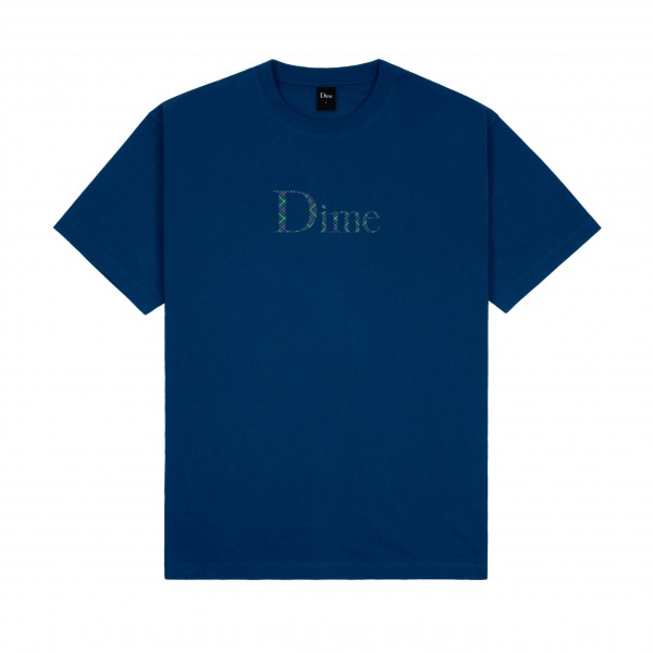 Dime Classic Plaid T-Shirt (Navy)