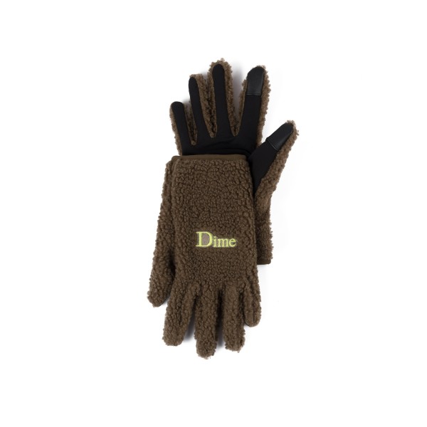 Dime Classic Polar Fleece Gloves (Military Brown)