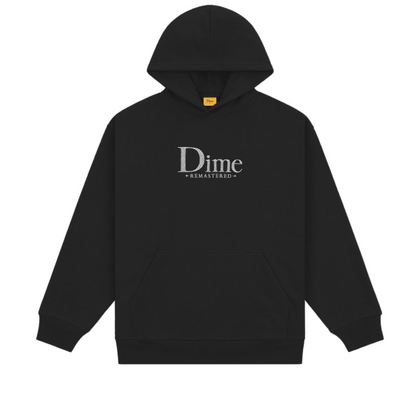 Dime Classic Remastered Pullover Hooded Sweatshirt (Black)