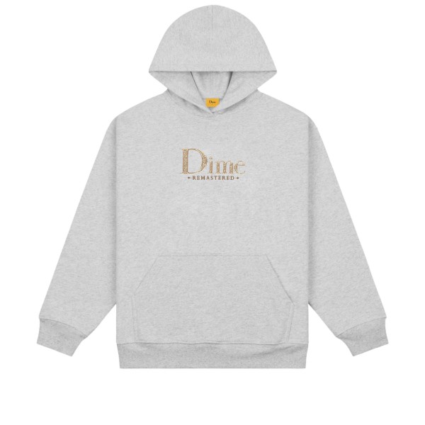 Dime Classic Remastered Pullover Hooded Sweatshirt (Heather Grey)