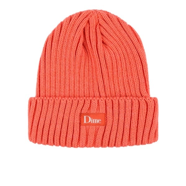 Dime Classic Rib Beanie (Light Red)