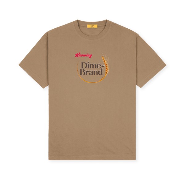 Dime Grain T-Shirt (Camel)
