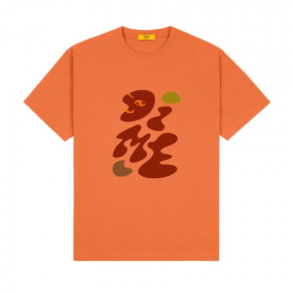 Dime Letterman T-Shirt (Coral)