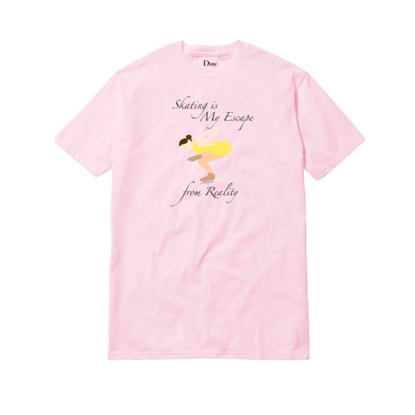 Dime Skate & Destroy T-Shirt (Pink)
