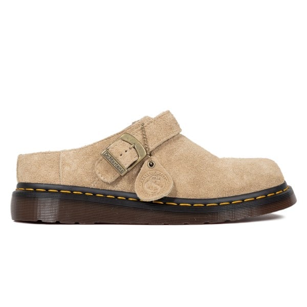 Dr. Martens Keith Isham Desert Oasis Suede Mules (Parchment)