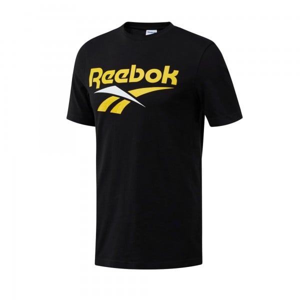 Reebok Classics Vector T-Shirt (Black/Toxic Yellow)