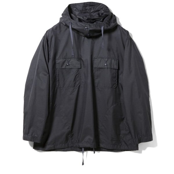 Engineered Garments Cagoule Shirt (Dark Navy Nylon Micro Ripstop)