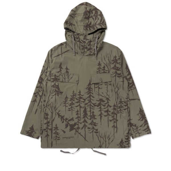 Engineered Garments Cagoule Shirt (Olive Forest Print French Twill)