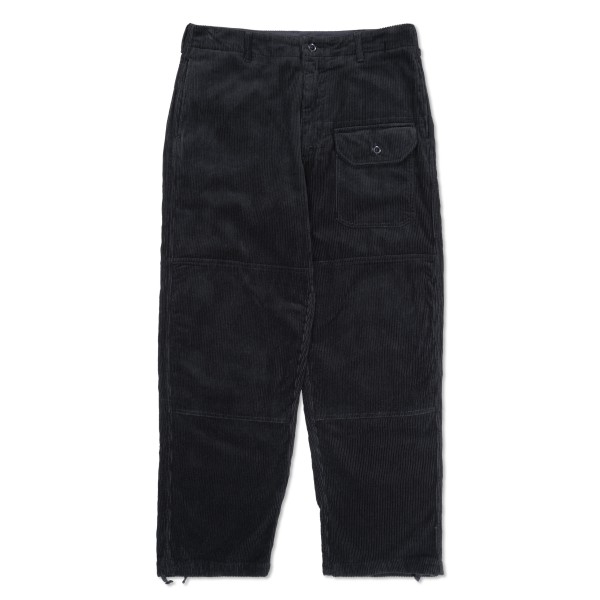 Engineered Garments Deck Pant (Black 8W Corduroy)