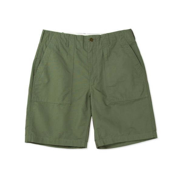 Engineered Garments Fatigue Shorts (Olive Cotton Ripstop)