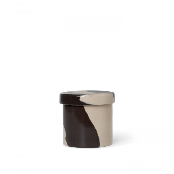ferm LIVING Inlay Containers Small (Sand/Brown)