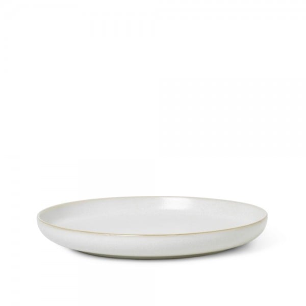 ferm LIVING Sekki Plate Large (Cream)