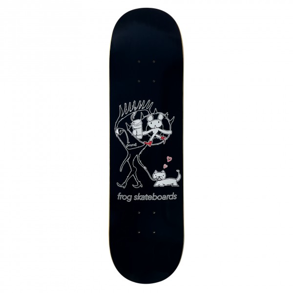 Frog Skateboards Coffee 2 Go Skateboard Deck 8.25" (Black)