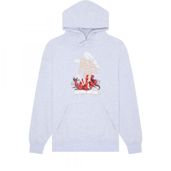 Fucking Awesome Archangel II Pullover Hooded Sweatshirt (Heather Grey)