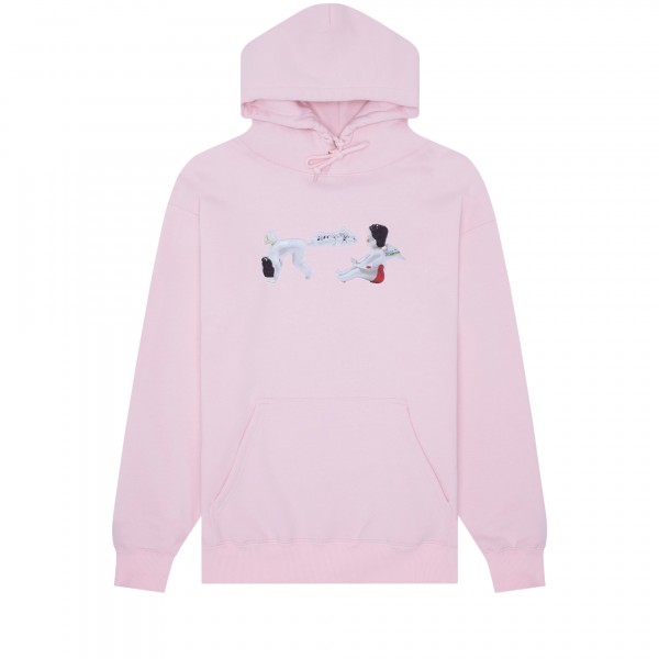 Fucking Awesome Cherub Fart Pullover Hooded Sweatshirt (Light Pink)