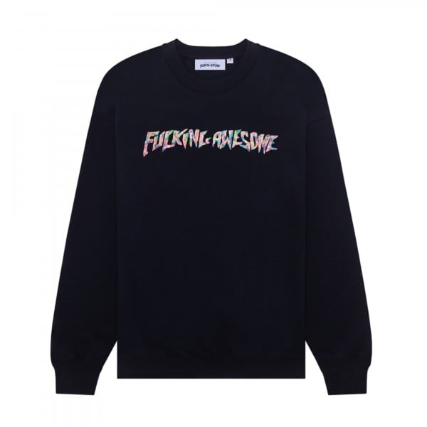 Fucking Awesome Gum Stamp Crew Neck Sweatshirt (Black)