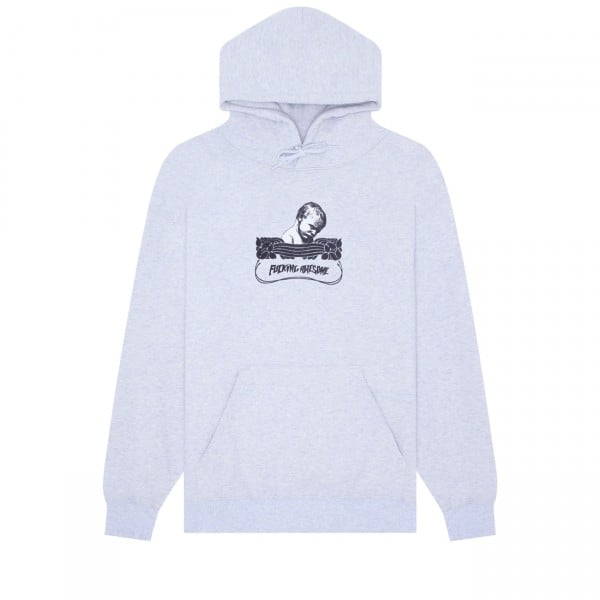 Fucking Awesome Ill-Tempered Pullover Hooded Sweatshirt (Heather Grey)