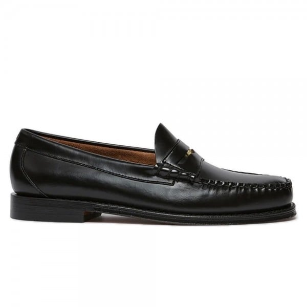 G.H. Bass Weejuns Anniversary Larson Penny Loafers (Black Leather)