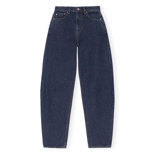 GANNI Rigid Denim Stary (Dark Blue Stone)