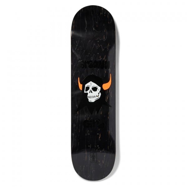 Girl Skateboard Co. Good Time Goth One Off Breana Geering Skateboard Deck 8.0" (Random Veneer)