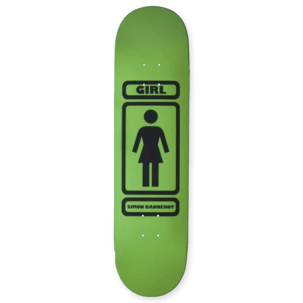 Girl Skateboard Co. Simon Bannerot 93 Til Infinity W40 V2 Skateboard Deck 8.25"