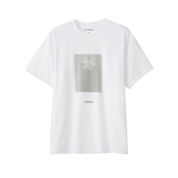 Goldwin GW Visual Effect Print T-Shirt (White)