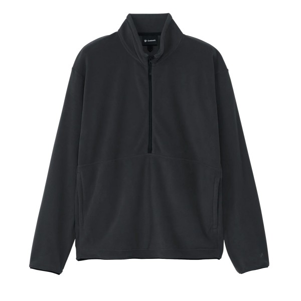 Goldwin POLARTEC Micro Fleece Half Zip Pullover (Black)