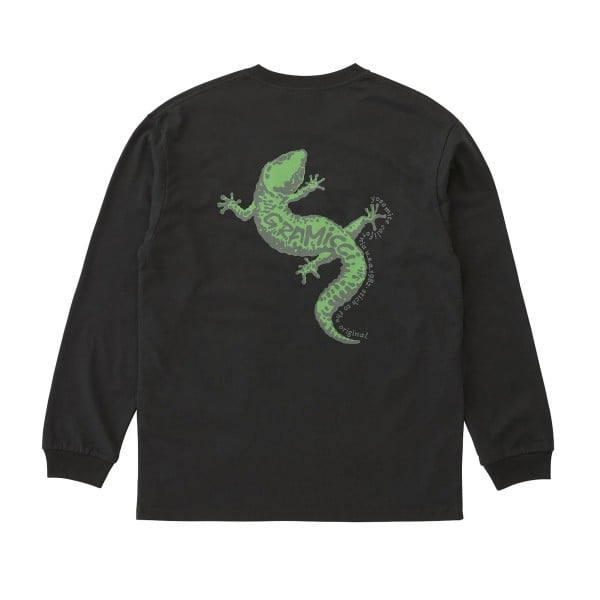 Gramicci Gecko Long Sleeve T-Shirt (Vintage Black)