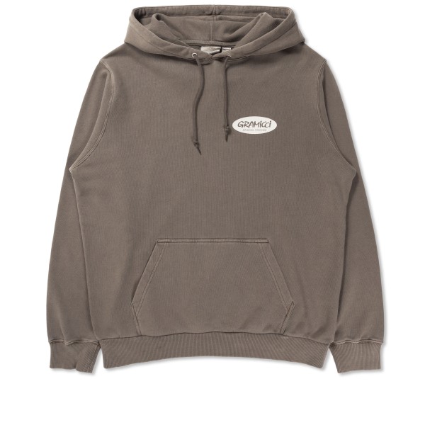 Gramicci Original Freedom Oval Pullover Hooded Sweatshirt (Brown Pigment)