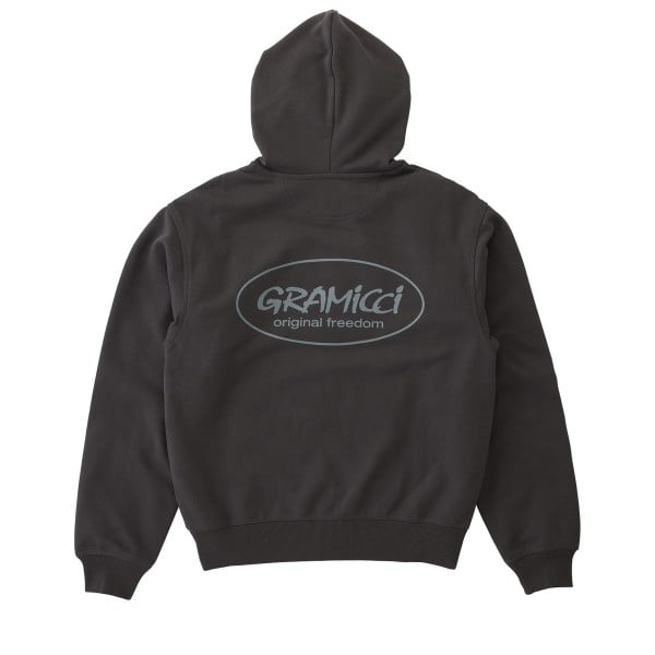 Gramicci Original Freedom Zip Up Hooded Sweatshirt (Deep Brown)