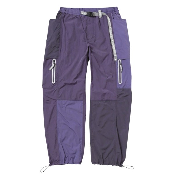 Gramicci x and wander Patchwork Wind Pant (Multi Purple)