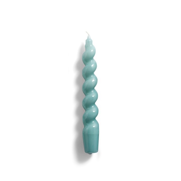 HAY Spiral Candle (Teal)