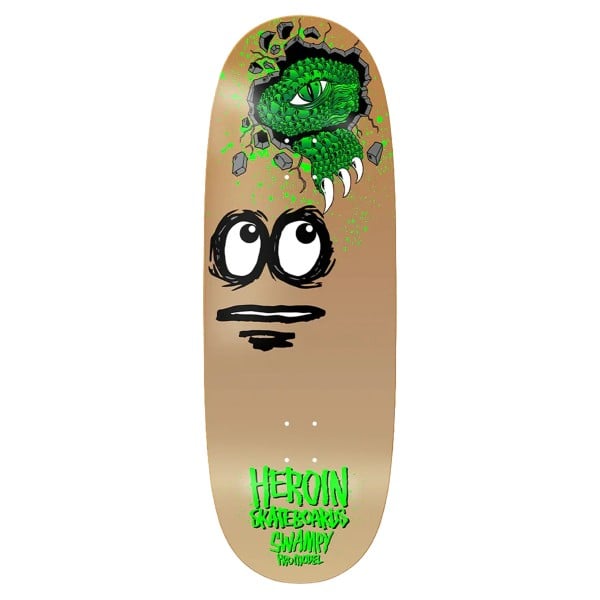 Heroin Swampy Egg Skateboard Deck 11.0"
