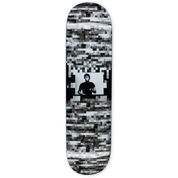 Hockey Blockman Skateboard Deck 8.0"