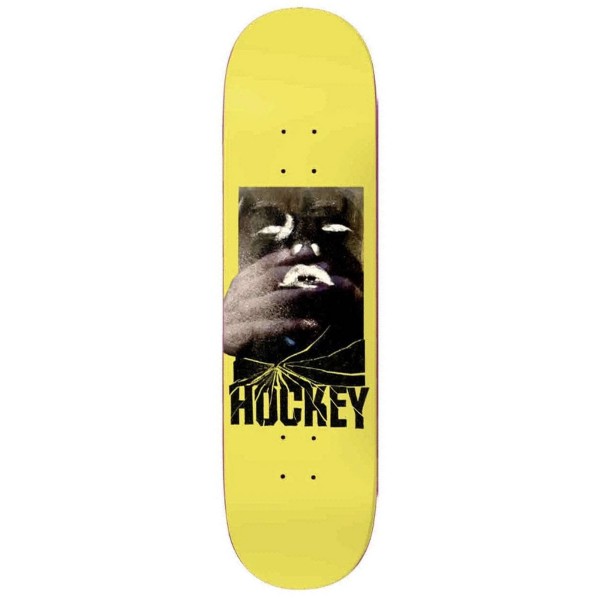 Hockey Mac Skateboard Deck 8.25" (Yellow)