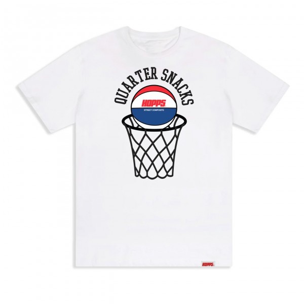 Hopps x Quartersnacks Street Composite T-Shirt (White)
