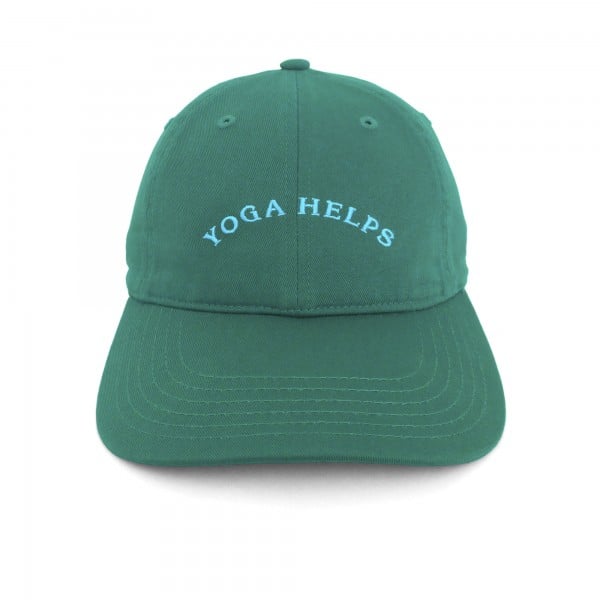 IDEA Yoga Helps Cap (Green/Light Blue)